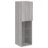Kép 7/11 - 2 db szürke sonoma TV-szekrény LED-ekkel 30,5 x 30 x 102 cm