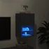 Kép 5/11 - Fekete TV-szekrény LED-lámpákkal 40,5x30x60 cm