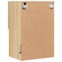 Kép 11/11 - 2 db sonoma tölgy színű TV-szekrény LED-ekkel 40,5 x 30 x 60 cm
