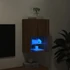 Kép 5/11 - Barna tölgyszínű TV-szekrény LED-lámpákkal 40,5x30x60 cm