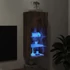 Kép 5/11 - Füstös tölgy színű TV-szekrény LED-világítással 40,5x30x90 cm