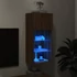 Kép 5/11 - Barna tölgyszínű TV-szekrény LED-lámpákkal 40,5x30x90 cm