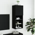 Kép 4/11 - Fekete TV-szekrény LED lámpákkal 40,5 x 30 x 102 cm