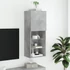 Kép 4/11 - Betonszürke TV-szekrény LED lámpákkal 40,5 x 30 x 102 cm