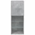 Kép 9/11 - Betonszürke TV-szekrény LED lámpákkal 40,5 x 30 x 102 cm