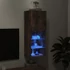 Kép 5/11 - Füstös tölgy színű TV-szekrény LED lámpákkal 40,5 x 30 x 102 cm