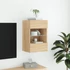 Kép 5/11 - Sonoma tölgy színű fali TV-szekrény LED-ekkel 40x30x60,5 cm