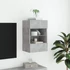 Kép 5/11 - Betonszürke falra szerelhető TV-szekrény LED-del 40x30x60,5 cm