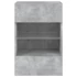 Kép 9/11 - Betonszürke falra szerelhető TV-szekrény LED-del 40x30x60,5 cm