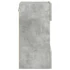 Kép 9/11 - 2 db betonszürke fali TV-szekrény LED-del 40x30x60,5 cm