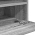 Kép 11/11 - 2 db szürke sonoma fali TV-szekrény LED-ekkel 40x30x60,5 cm