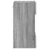 Kép 9/11 - 2 db szürke sonoma fali TV-szekrény LED-ekkel 40x30x60,5 cm