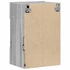 Kép 10/11 - 2 db szürke sonoma fali TV-szekrény LED-ekkel 40x30x60,5 cm