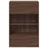 Kép 8/11 - 2 db barna tölgyszínű fali TV-szekrény LED-del 40x30x60,5 cm