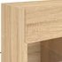 Kép 11/11 - Sonoma tölgy színű fali TV-szekrény LED-del 58,5x30x60,5 cm