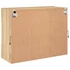 Kép 10/11 - Sonoma tölgy színű fali TV-szekrény LED-del 78,5 x 30 x 60,5 cm