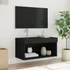 Kép 5/11 - Fekete TV-szekrény LED-világítással 60 x 30 x 30 cm