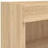 Kép 11/11 - Sonoma tölgy színű TV-szekrény LED-világítással 60 x 30 x 30 cm