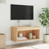 Kép 5/11 - Sonoma tölgy színű TV-szekrény LED-világítással 60 x 30 x 30 cm