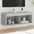 Kép 1/11 - Betonszürke TV-szekrény LED-világítással 80 x 30 x 30 cm
