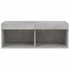 Kép 8/11 - Betonszürke TV-szekrény LED-világítással 80 x 30 x 30 cm