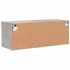 Kép 10/11 - Betonszürke TV-szekrény LED-világítással 80 x 30 x 30 cm
