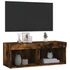 Kép 6/11 - Füstös tölgy színű TV-szekrény LED-világítással 80 x 30 x 30 cm