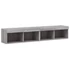 Kép 7/11 - 2 db szürke sonoma színű TV-szekrény LED-ekkel 80x30x30 cm