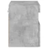 Kép 10/11 - Betonszürke falra szerelhető TV-szekrény LED-del 40x30x40 cm