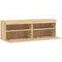 Kép 8/11 - 2 db sonoma tölgy színű fali TV-szekrény LED-del 60x30x40 cm