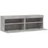 Kép 8/11 - 2 db betonszürke fali TV-szekrény LED-del 60x30x40 cm