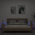 Kép 3/11 - 2 db sonoma tölgy színű fali TV-szekrény LED-del 30,5x35x30 cm
