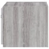 Kép 11/11 - 2 db szürke sonoma fali TV-szekrény LED-ekkel 30,5x35x30 cm