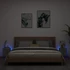 Kép 3/11 - 2 db szürke sonoma fali TV-szekrény LED-ekkel 30,5x35x30 cm