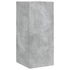 Kép 3/11 - Betonszürke falra szerelhető TV-szekrény LED-del 30,5x35x70 cm