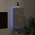 Kép 4/11 - Betonszürke falra szerelhető TV-szekrény LED-del 30,5x35x70 cm