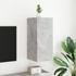 Kép 5/11 - Betonszürke falra szerelhető TV-szekrény LED-del 30,5x35x70 cm