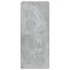 Kép 9/11 - Betonszürke falra szerelhető TV-szekrény LED-del 30,5x35x70 cm