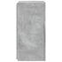 Kép 10/11 - Betonszürke falra szerelhető TV-szekrény LED-del 30,5x35x70 cm
