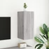 Kép 5/11 - Szürke sonoma színű fali TV-szekrény LED-ekkel 30,5x35x70 cm