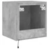 Kép 11/11 - Betonszürke falra szerelhető TV-szekrény LED-del 40,5x35x40 cm