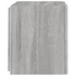 Kép 11/11 - 2 db szürke sonoma fali TV-szekrény LED-ekkel 40,5x35x40 cm