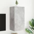 Kép 1/11 - Betonszürke falra szerelhető TV-szekrény LED-del 40,5x35x80 cm