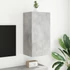 Kép 4/11 - Betonszürke falra szerelhető TV-szekrény LED-del 40,5x35x80 cm