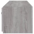 Kép 10/11 - 2 db szürke sonoma fali TV-szekrény LED-ekkel 80x35x31 cm