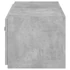 Kép 11/11 - Betonszürke fali TV-szekrény LED-világítással 100 x 35 x 31 cm