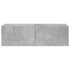 Kép 10/11 - Betonszürke fali TV-szekrény LED-világítással 100 x 35 x 31 cm