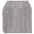 Kép 11/11 - Szürke sonoma színű fali TV-szekrény LED-ekkel 100 x 35 x 31 cm
