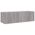 Kép 3/11 - Szürke sonoma színű fali TV-szekrény LED-ekkel 100 x 35 x 31 cm