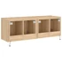 Kép 11/11 - 2 db sonoma tölgy színű fali TV-szekrény LED-del 60x35x41 cm